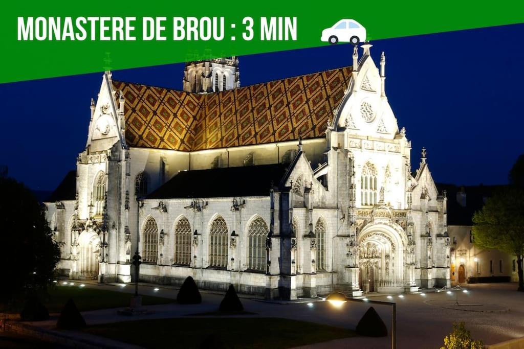 Spacieux - Proche-Gare - Parking Bourg-en-Bresse Bagian luar foto