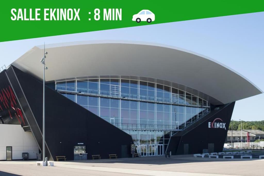 Spacieux - Proche-Gare - Parking Bourg-en-Bresse Bagian luar foto